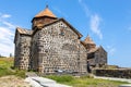 building of Surp Astvatsatsin church in Sevanavank Royalty Free Stock Photo