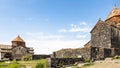 view of Sevanavank Sevan Monastery, Armenia Royalty Free Stock Photo