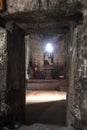 Sevanavank, Armenia, September 19, 2018: The interior of the church in the monastery complex Sevanavank located on the northwest Royalty Free Stock Photo