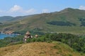 Hayravank Monastery on Sevan Lake in Armenia Royalty Free Stock Photo