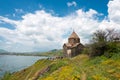 Sevanavank Monastery. a famous Historic site in Sevan, Gegharkunik, Armenia Royalty Free Stock Photo