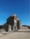 Sevanavank Monastery, located on the shore of Lake Sevan. Sights of Armenia. Royalty Free Stock Photo