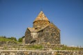 Sevanavank, the 9th-century Armenian monastery at Lake Sevan Royalty Free Stock Photo