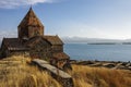 Sevanavank (Sevan Monastery), a monastic complex located on a sh Royalty Free Stock Photo