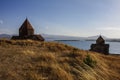Sevanavank Sevan Monastery, a monastic complex located on a sh Royalty Free Stock Photo