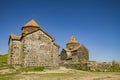 Sevanavank, the 9th-century Armenian monastery at Lake Sevan Royalty Free Stock Photo