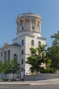 Sevastopol, Crimea, August 13, 2020. The central street of the city Royalty Free Stock Photo