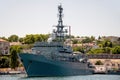 Sevastopol, Crimea - July 3, 2019. Ivan Khurs - Intelligence ship of the Russian Navy
