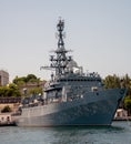 Sevastopol, Crimea - July 3, 2019. Ivan Khurs - Intelligence ship of the Russian Navy