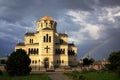 Sevastopol, Crimea - June 2011: Vladimir Cathedral in Chersonesos - the Orthodox Church of the Moscow Patriarchate Royalty Free Stock Photo