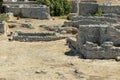 Sevastopol, Crimea - 29 September 2020: Ancient greek antique excavations Tauric Chersonesos for tourists , Illustrative Editorial