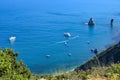 Rocks in the Black Sea at Cape Fiolent