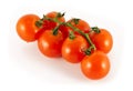 Seven cherry tomatoes Royalty Free Stock Photo