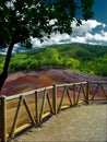 Seven colored Earth, Mauritius Royalty Free Stock Photo