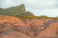 Seven Colored Earth in Mauritius Royalty Free Stock Photo