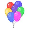 Seven Colorful balloons