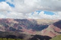 Seven colour mountains in Argentina