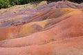 Seven Coloured Earths Chamarel Mauritius Royalty Free Stock Photo