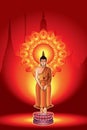 Seven Days Looking (Pang Thawai Net).The Sunday Buddha image