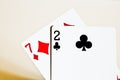 Seven Deuce Off-suit Royalty Free Stock Photo