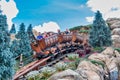 Seven Dwarfs Mine train ride at the Magic Kingdom Royalty Free Stock Photo