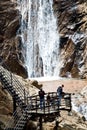 Seven Falls in Colorado Springs Royalty Free Stock Photo