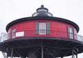 seven foot knoll lighthouse baltimore Royalty Free Stock Photo