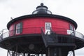 seven foot knoll lighthouse baltimore Royalty Free Stock Photo