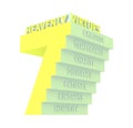 7 Seven Heavenly Virtues Illustration