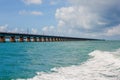 Seven Mile Bridge in Florida Keys Royalty Free Stock Photo