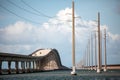 Seven Mile Bridge in Florida Keys Royalty Free Stock Photo