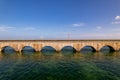 Seven Mile Bridge Florida USA Royalty Free Stock Photo