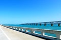 Seven Mile Bridge in Key West, Royalty Free Stock Photo