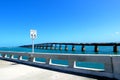 Seven Mile Bridge in Key West, Royalty Free Stock Photo