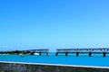 Seven Mile Bridge in Key West, Royalty Free Stock Photo