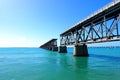 Seven Mile Bridge in Key West, Royalty Free Stock Photo