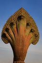 Seven Naga Heads in Angkor Wat Temple