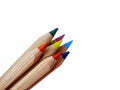 Set of colour-Pens Royalty Free Stock Photo