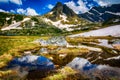 Seven Rila Lakes in Bulgaria Royalty Free Stock Photo