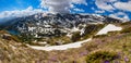 Seven Rila Lakes, Rila mountains, Bulgaria Royalty Free Stock Photo