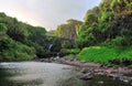 Seven Sacred Pools of Ohio, Maui, Hawaii Royalty Free Stock Photo