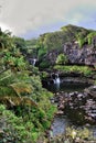 Seven Sacred Pools of Ohio, Maui, Hawaii Royalty Free Stock Photo