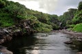 Seven Sacred Pools of Ohio, Maui, Hawaii Royalty Free Stock Photo