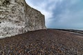 Seven Sisters Beach, East Sussex, England Royalty Free Stock Photo