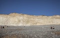 Seven Sisters and Beachy Head cliffs, England - sunny day. Royalty Free Stock Photo