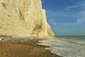 Seven sisters cliff, English Channel.