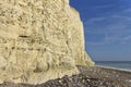 Seven sisters cliff, English Channel.