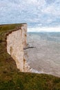 Seven Sisters, East Sussex, England - Watercolor Painting. Landscape by the sea.