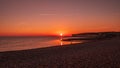 Seven Sisters , sunset and sea Royalty Free Stock Photo