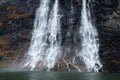 Seven Sisters Waterfall in Norway Royalty Free Stock Photo